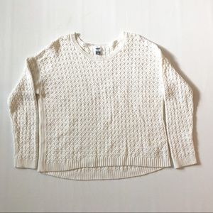 Xl white sweater old navy